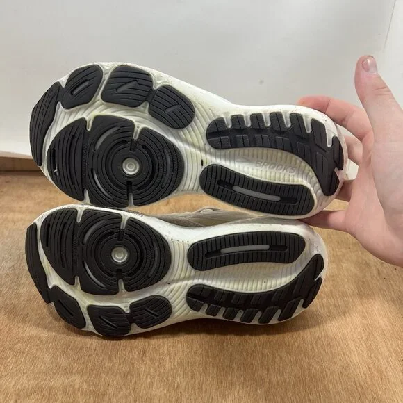 Brooks Glycerin 21 Women Size 7 White Running Shoes - Picture 9 of 11